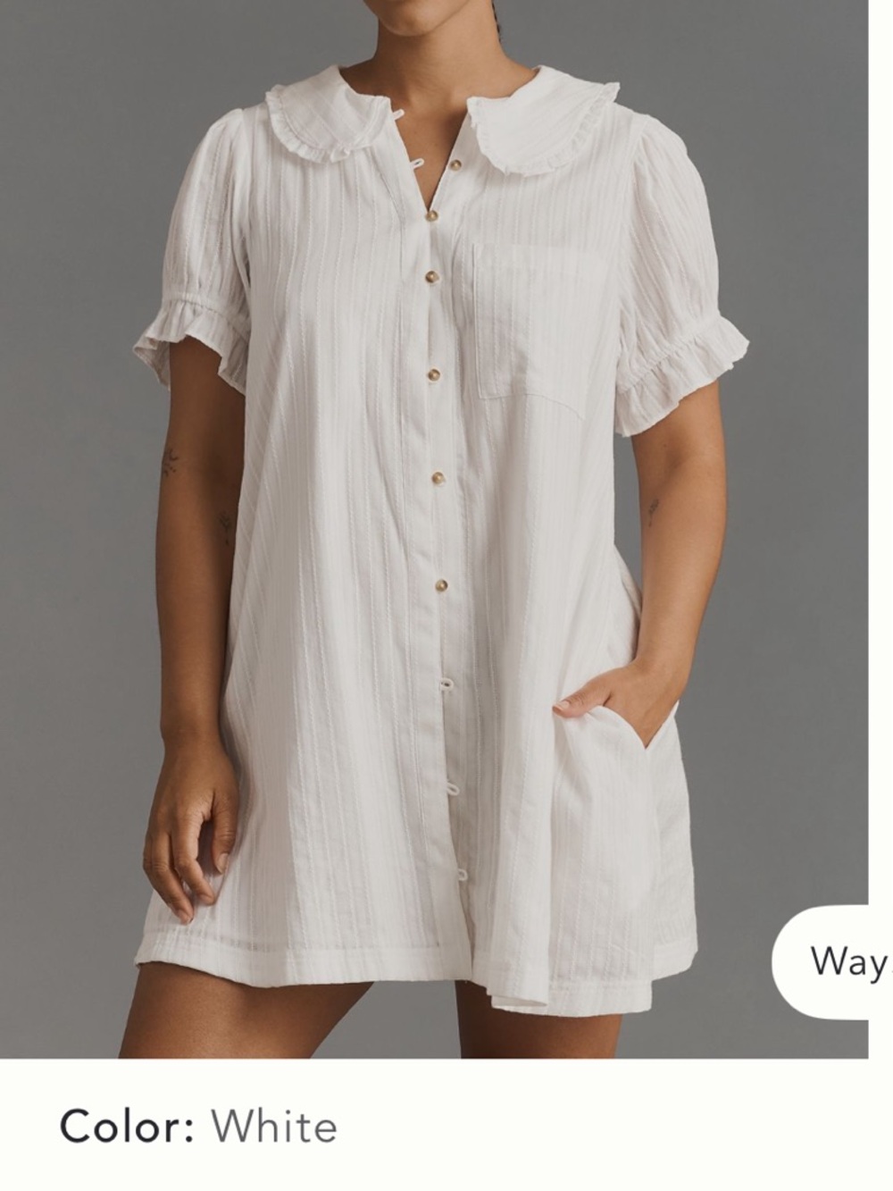 Anthropologie Pilcro Keira Mini Dress